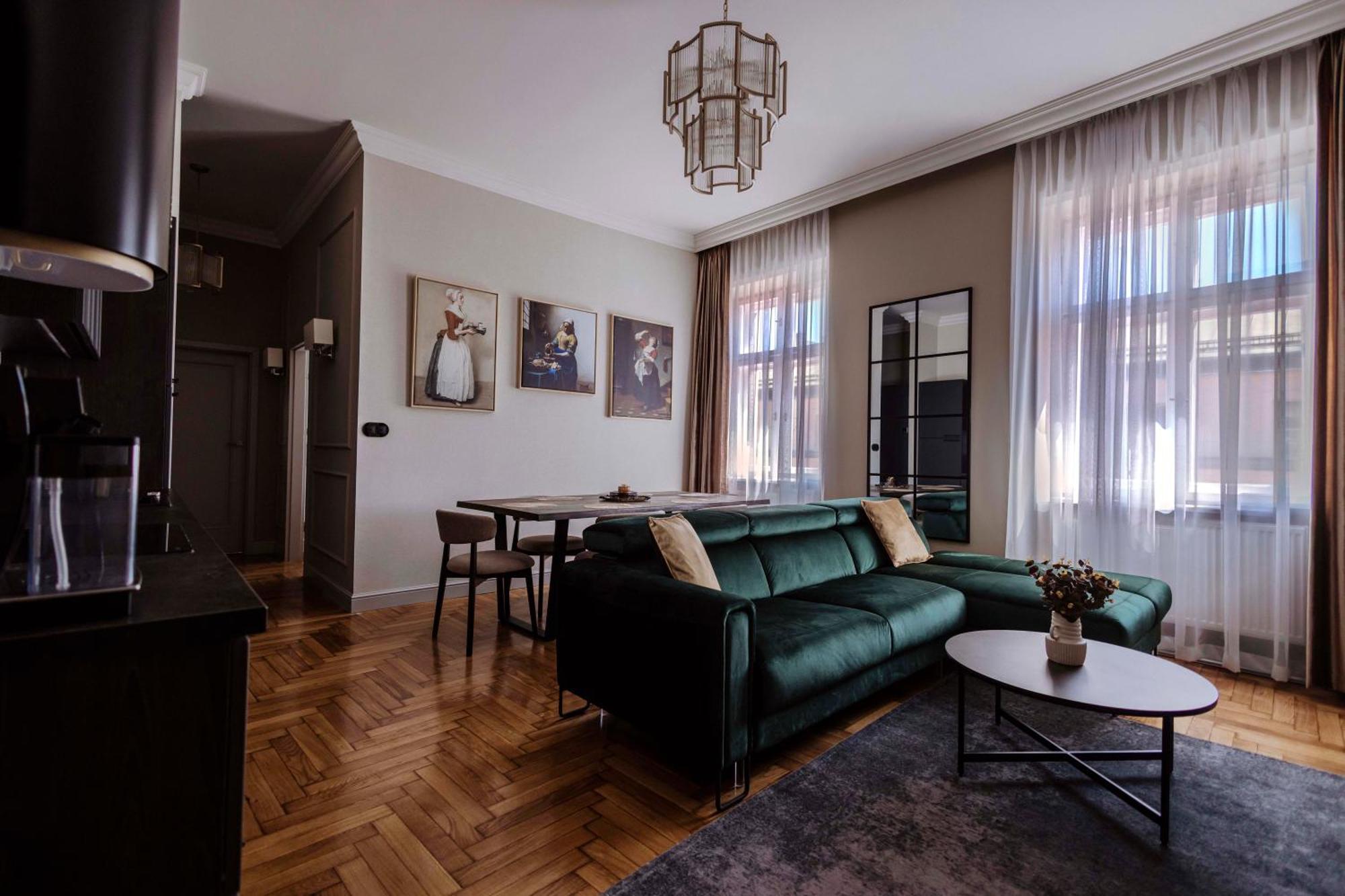 Crown Pearl - Wonderful Apartment, 110Scm, 4 Rooms Kraków Exteriör bild