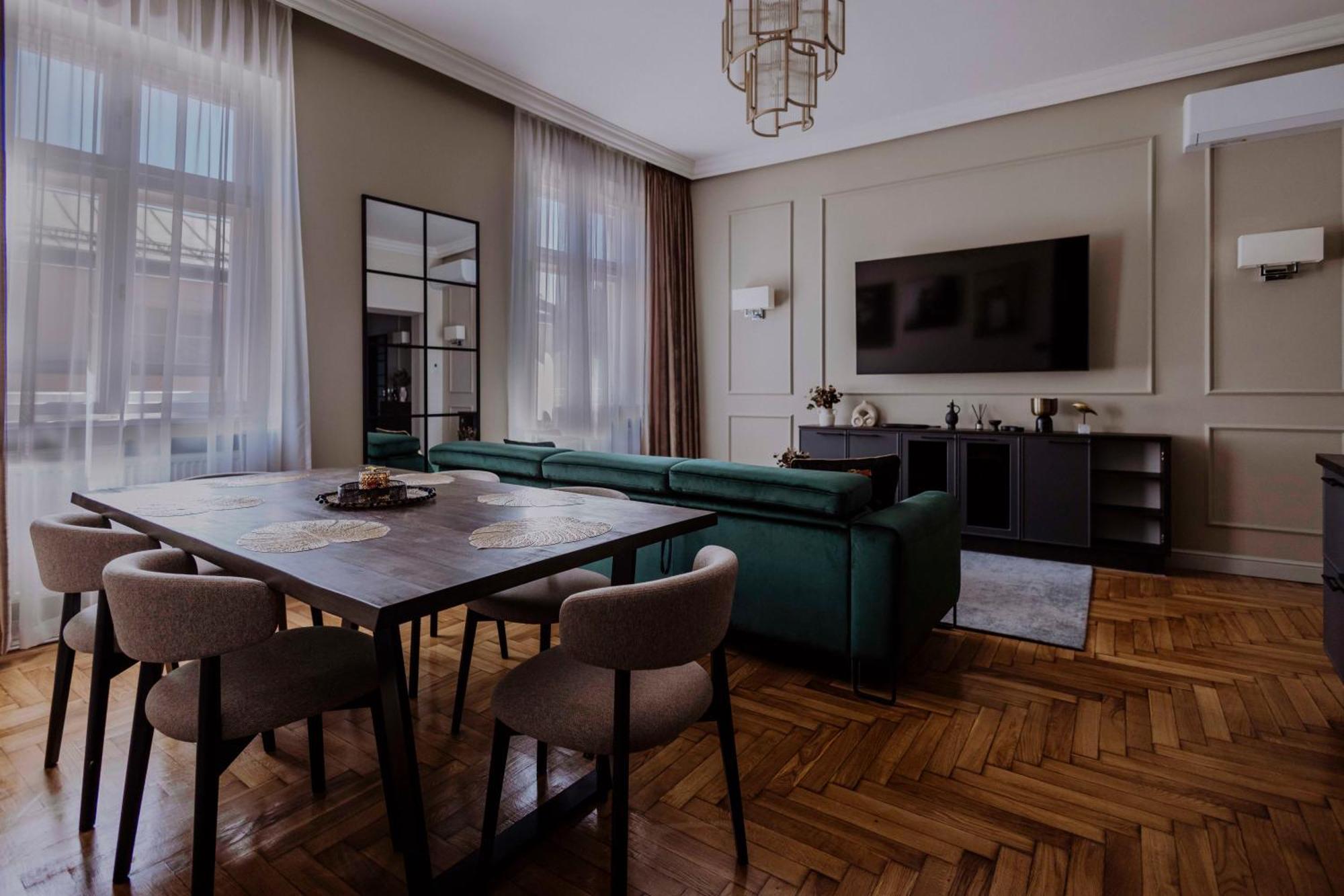Crown Pearl - Wonderful Apartment, 110Scm, 4 Rooms Kraków Exteriör bild
